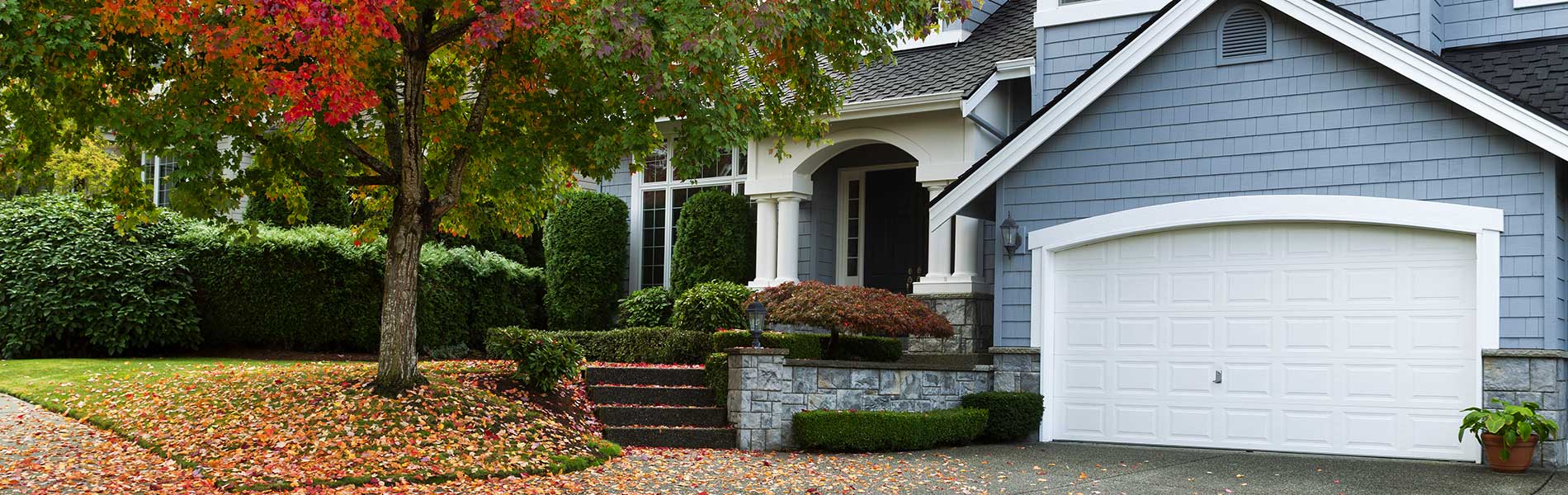 Seattle home in Fall